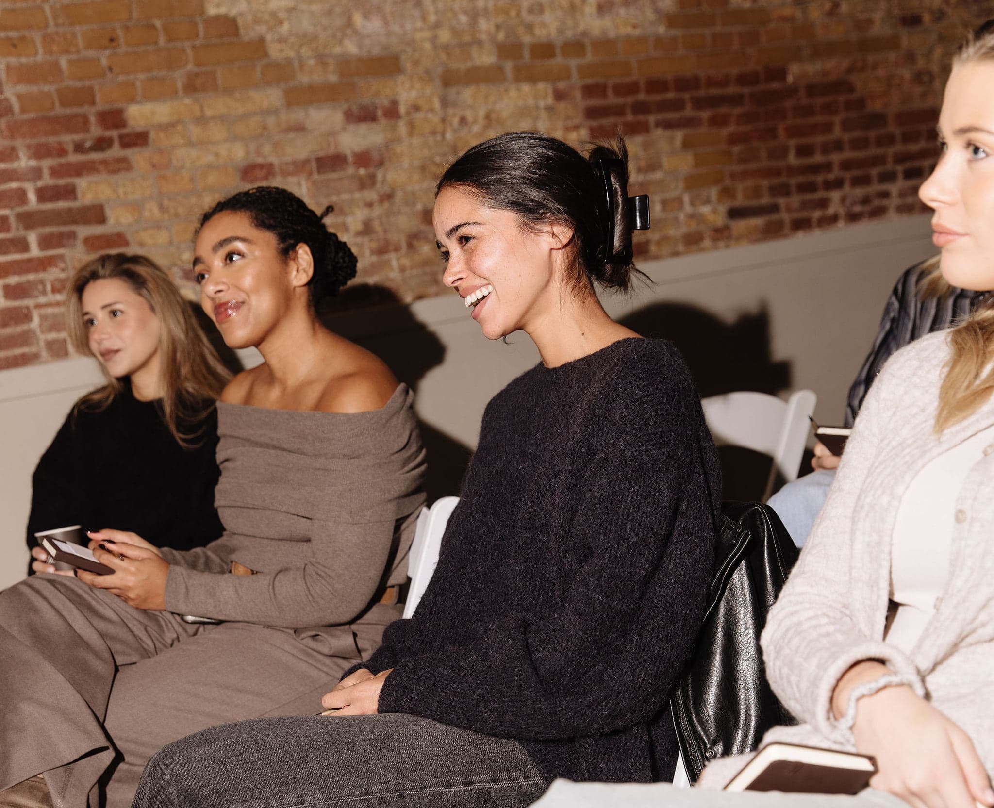 Attendees listening during a Brainwave talk