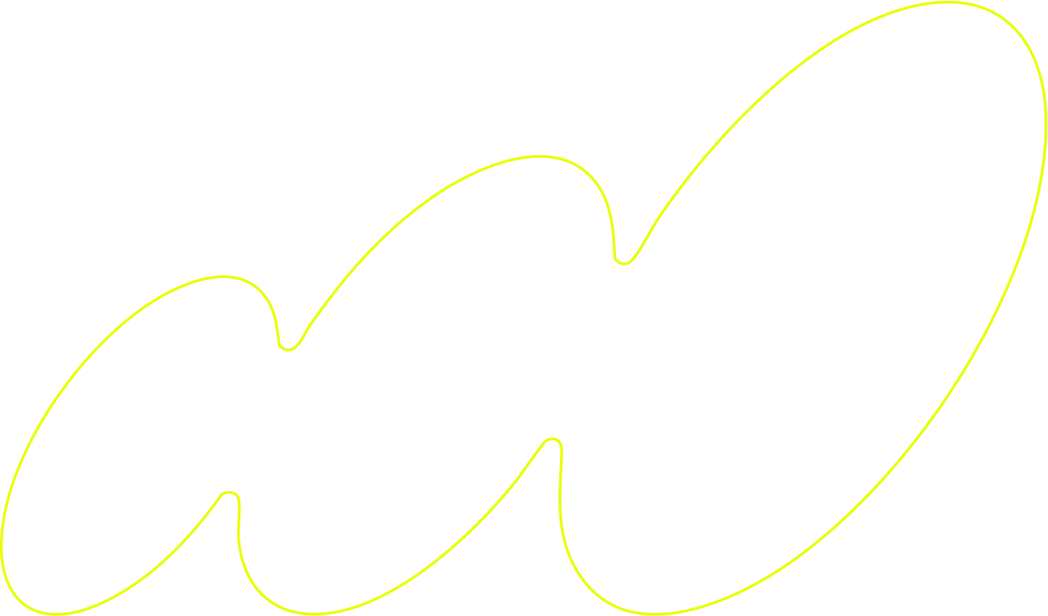 The Brainwave logomark drawn as a single outline in Synapse Yellow